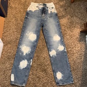 Bleach pattern PacSun jeans size 26